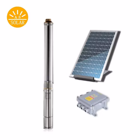  Puits profond de pompe à eau solaire 3HP 5HP, pompe submersible.  Qb, pompe Cpm